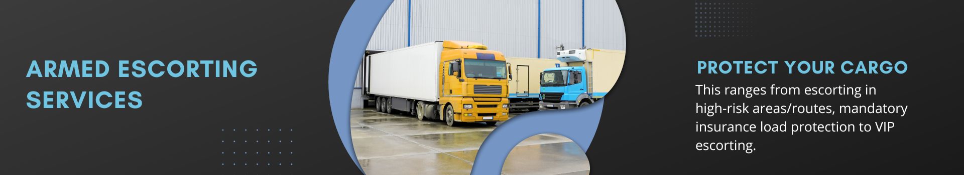 Protect your cargo with armed security